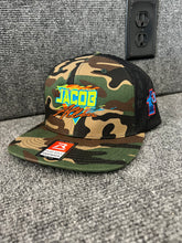 Load image into Gallery viewer, Camo Flat Brim Hat
