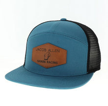 Load image into Gallery viewer, Leather Patch Flat Brim Hat
