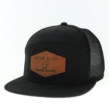 Load image into Gallery viewer, Leather Patch Flat Brim Hat
